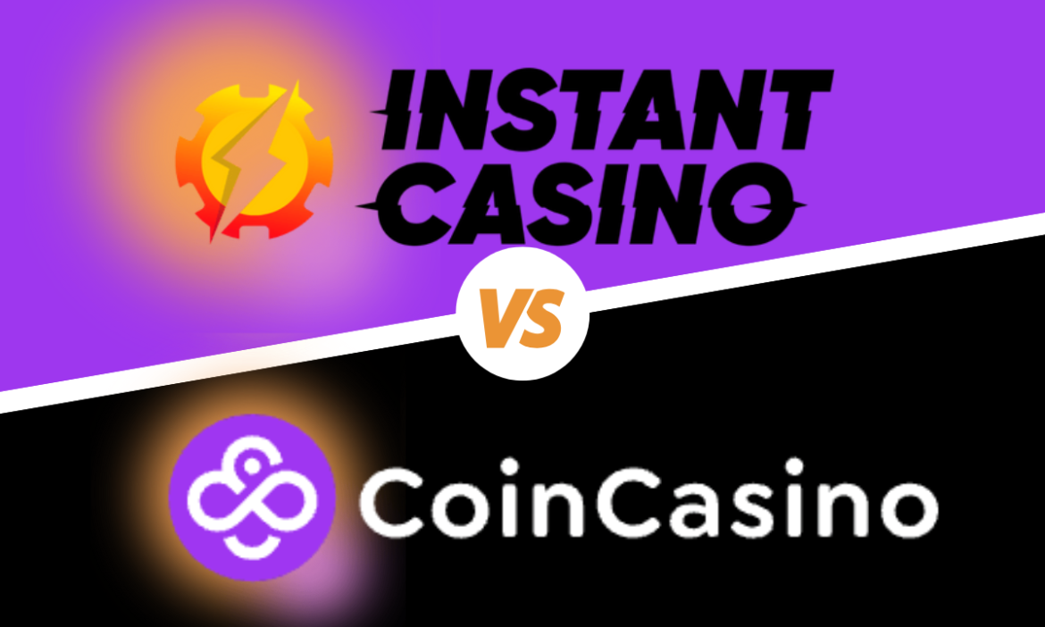 The Top 2 Crypto Casinos Compared: InstantCasino.com vs. CoinCasino.com
